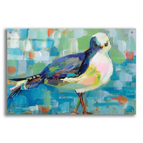 Epic Art 'Mike' by Jeanette Vertentes, Acrylic Glass Wall Art, 36"x24"