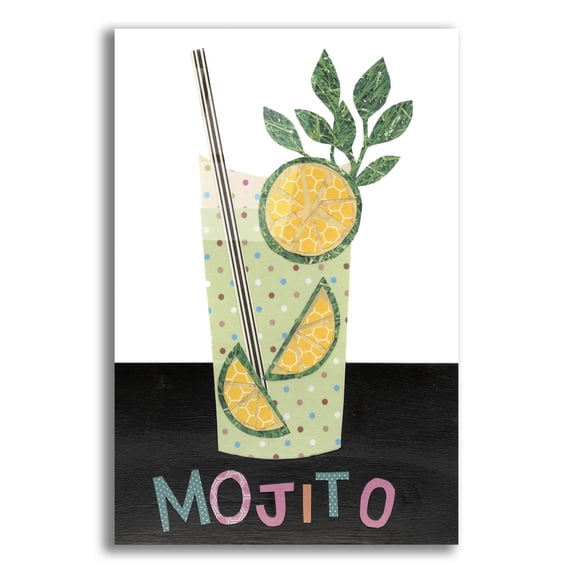 Epic Art 'Mix Me a Drink I' by Regina Moore, Acrylic Glass Wall Art, 12"x16"