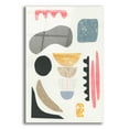 thumbnail image 1 of Epic Art 'Mixed Shapes I by Courtney Prahl, Acrylic Glass Wall Art, 12"x16", 1 of 8