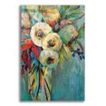 thumbnail image 1 of Epic Art 'Mod Floral' by Jeanette Vertentes, Acrylic Glass Wall Art, 12"x16", 1 of 8