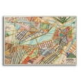 thumbnail image 1 of Epic Art 'Modern Map of Boston' by Nikki Galapon Acrylic Glass Wall Art, 24"x36", 1 of 7