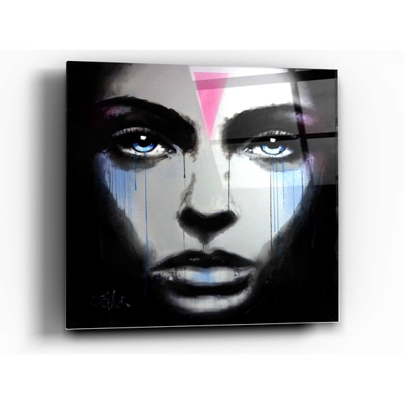 Epic Art 'Modern Primitive' by Loui Jover, Acrylic Glass Wall Art, 36"x36"