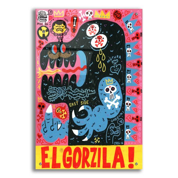 Epic Art 'Monstro' by Jorge R. Gutierrez, 24"x36"