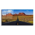 thumbnail image 1 of Epic Art 'Monument Valley Road' by Jonathan Ross, Acrylic Glass Wall Art, 48"x24", 1 of 8
