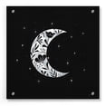 thumbnail image 1 of Epic Art 'Moon Floral Silhouette' by Rachel Nieman, Acrylic Glass Wall Art, 36"x36", 1 of 7