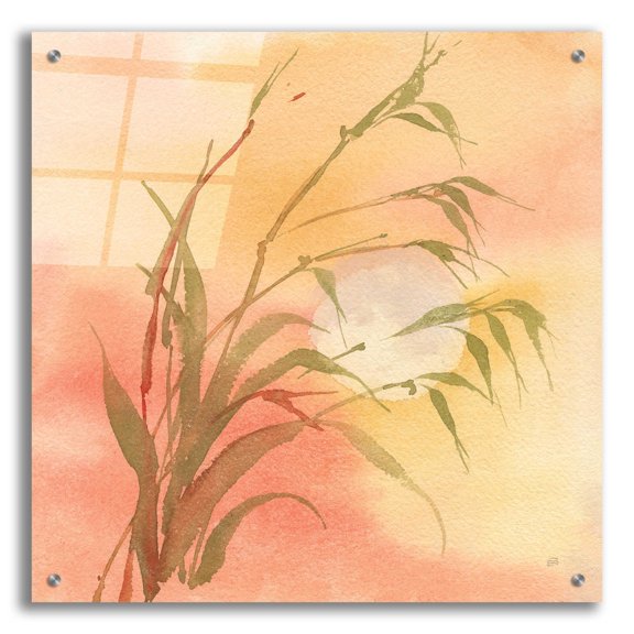 Epic Art 'Moon Season Autumn' by Chris Paschke, Acrylic Glass Wall Art, 24"x24"