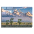 thumbnail image 1 of Epic Art 'Morning Fog In the Tetons - Grand Teton National Park' by Darren White, Acrylic Glass Wall Art, 16"x12", 1 of 8