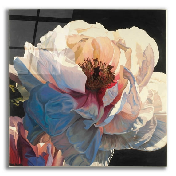 Epic Art 'Morning Glow I' by James Wiens, Acrylic Glass Wall Art, 12"x12"