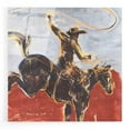 thumbnail image 1 of Epic Art 'Morning Roundup I' by Annie Warren, Acrylic Glass Wall Art, 12"x12", 1 of 8