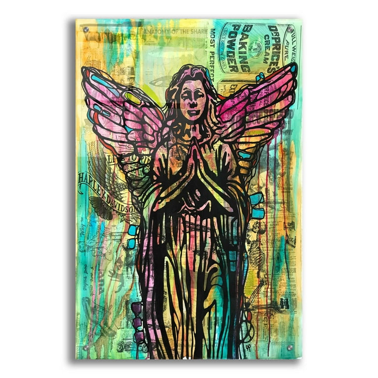 Epic Art 'Most Perfect Angel' by Dean Russo, Acrylic Glass Wall