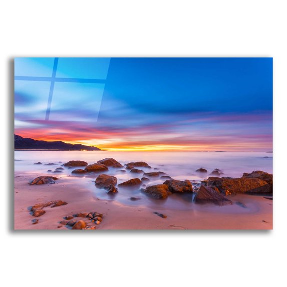 Epic Art 'Mussel Shoals Morning' by Chris Moyer, Acrylic Glass Wall Art, 24"x16"