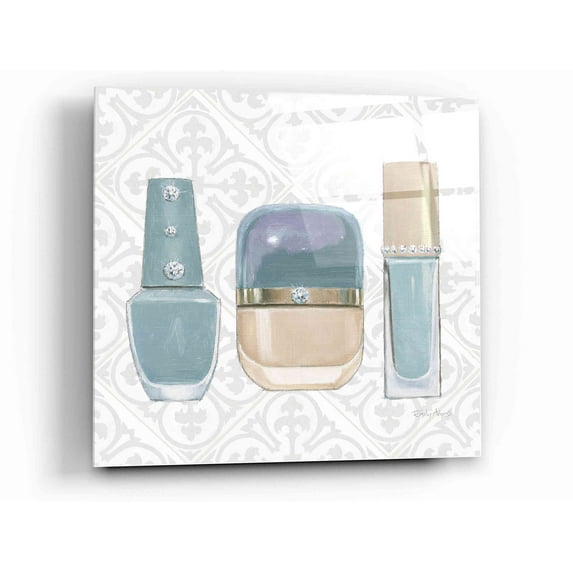 Epic Art 'Must Have Fashion IV' by Emily Adams, Acrylic Glass Wall Art, 12"x12"