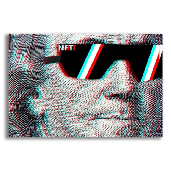 Epic Art 'NFT Degen' by Epic Portfolio, Acrylic Glass Wall Art, 24"x16"