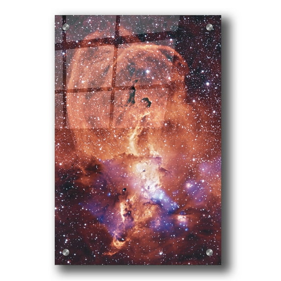 Epic Art 'NGC 3576 Nebula,' Acrylic Glass Wall Art, 24"x36"