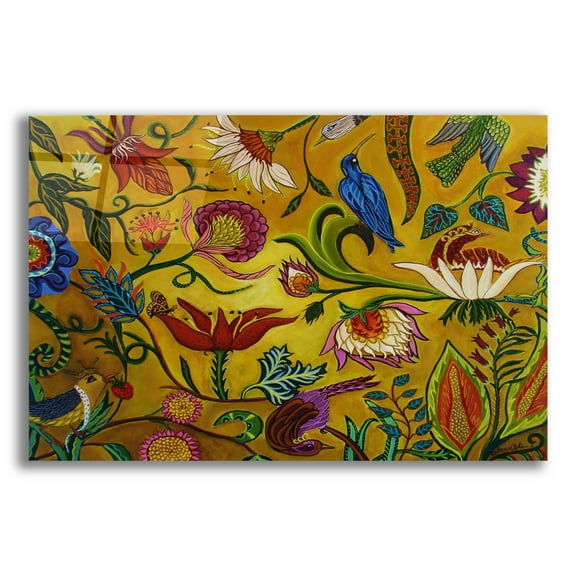 Epic Art 'Nature Network' by Catherine A Nolin, Acrylic Glass Wall Art, 16"x12"