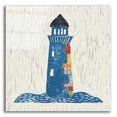 thumbnail image 1 of Epic Art 'Nautical Collage II on Linen' by Courtney Prahl, Acrylic Glass Wall Art, 12"x12", 1 of 8