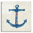thumbnail image 1 of Epic Art 'Nautical Collage III on Linen' by Courtney Prahl, Acrylic Glass Wall Art, 36"x36", 1 of 8