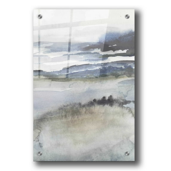 Epic Art 'Neutral Salt Spray II' by Victoria Borges, Acrylic Wall Art, 24"x36"