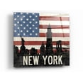 thumbnail image 1 of Epic Art 'New York' by Moira Hershey, Acrylic Glass Wall Art, 24"x24", 1 of 1