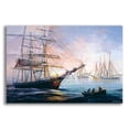 thumbnail image 1 of Epic Art 'Nobility At Bay' by Nicky Boehme, Acrylic Glass Wall Art, 16"x12", 1 of 8