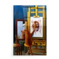 thumbnail image 1 of Epic Art 'Norman Catwell' by Lucia Heffernan, Acrylic Glass Wall Art, 16"x24", 1 of 3