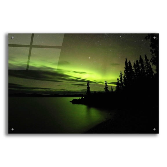 Epic Art 'Northern Lights 4' by Epic Portfolio, Acrylic Glass Wall Art, 36"x24"