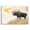 thumbnail image 1 of Epic Art 'Northern Wild Moose' by James Wiens, Acrylic Glass Wall Art, 36"x24", 1 of 8
