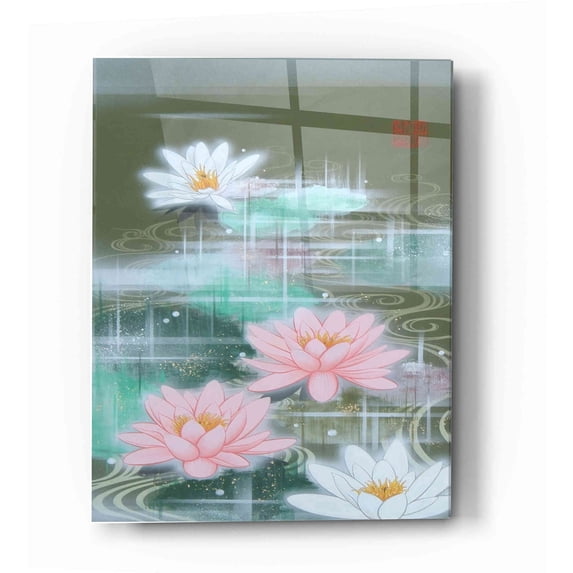 Epic Art 'Nothing II' by Zigen Tanabe, Acrylic Glass Wall Art, 16"x24"