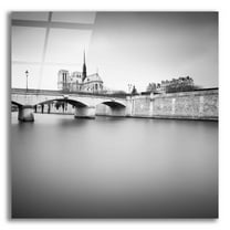 Epic Art 'Notre Dame I' by Wilco Dragt, Acrylic Glass Wall Art, 12"x12"