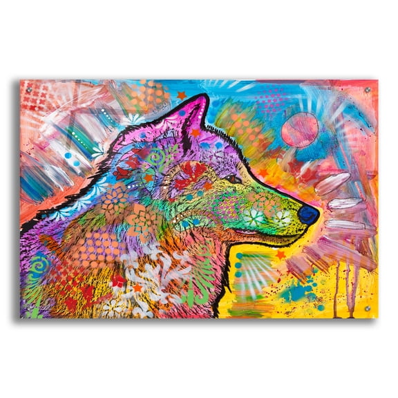 Epic Art 'Observing' by Dean Russo, Acrylic Glass Wall Art, 36"x24"