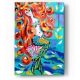 thumbnail image 1 of Epic Art 'Ocean Friends IV' by Carolee Vitaletti, Acrylic Glass Wall Art, 12"x16", 1 of 2