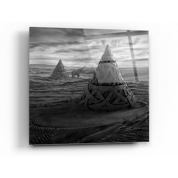Epic Art 'Oddland' by Dariusz Klimczak, Acrylic Glass Wall Art, 24"x24"