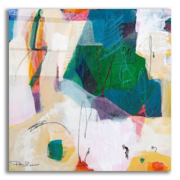 Epic Art 'Oide 4' by Pamela K. Beer Acrylic Glass Wall Art, 12"x12"