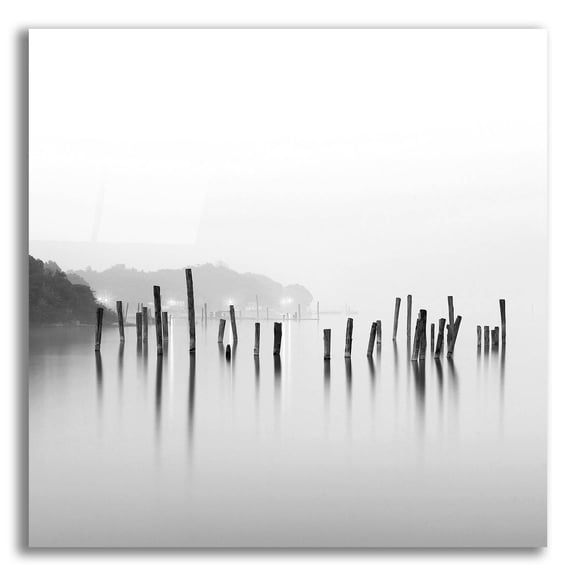 Epic Art 'Old Pier 1' by Photoinc Studio, Acrylic Glass Wall Art, 12"x12"