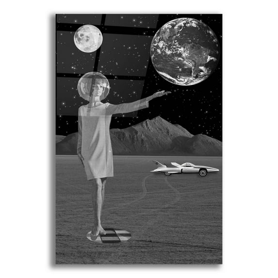 Epic Art 'On A Mission' by Elo Marc, Acrylic Glass Wall Art, 12"x16"