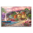 thumbnail image 1 of Epic Art 'On Golden Shores' by Chuck Pinson, Acrylic Glass Wall Art, 24"x16", 1 of 9
