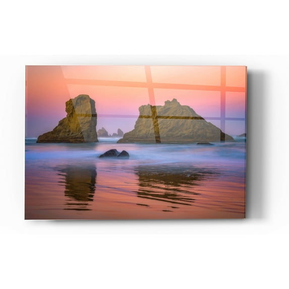 Epic Art "Oregon's New Day" by Darren White, Acrylic Glass Wall Art, 24"x36"
