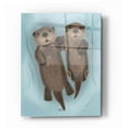 thumbnail image 1 of Epic Art 'Otters Holding Hands' by Fab Funky Acrylic Glass Wall Art, 12"x16", 1 of 2