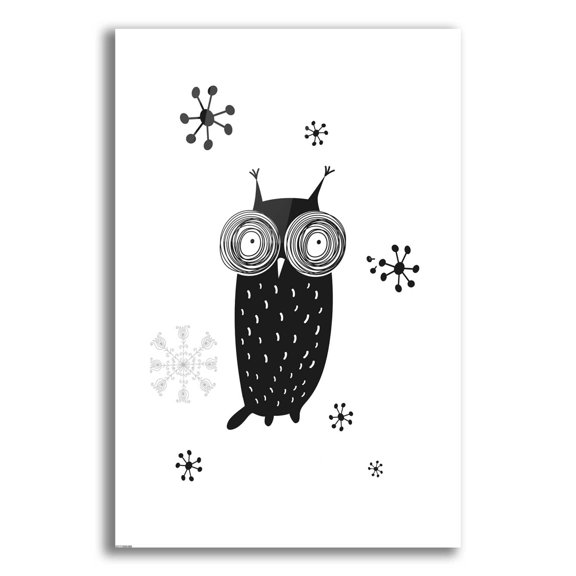 Epic Art 'Owl I' by GraphINC, Acrylic Glass Wall Art, 16"x24"