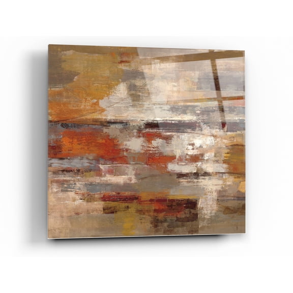 Epic Art 'Painted Desert' by Silvia Vassileva, Acrylic Glass Wall Art, 24"x24"