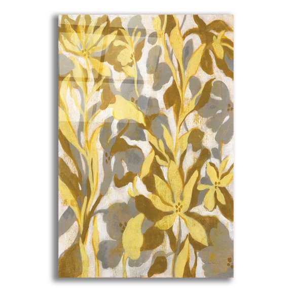 Epic Art 'Painted Tropical Screen I' by Silvia Vassileva, Acrylic Glass Wall Art, 12"x16"