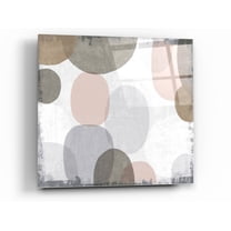 Epic Art 'Pastel Drips II' by Michael Mullan, Acrylic Glass Wall Art, 24"x24"