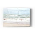 thumbnail image 1 of Epic Art 'Pastel Waves Landscape' by Linda Woods, Acrylic Glass Wall Art, 12"x16", 1 of 2