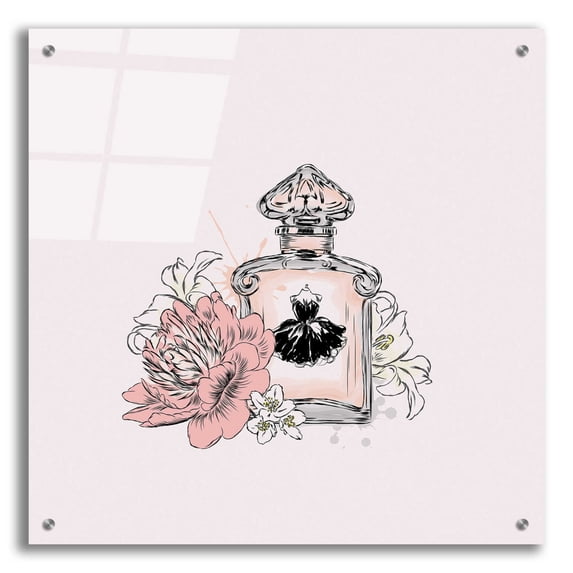Epic Art 'Perfume V' by Incado, Acrylic Glass Wall Art, 24"x24"