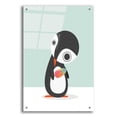 thumbnail image 1 of Epic Art 'Pingu Loves Ice Cream' by Volkan Dalyan, Acrylic Glass Wall Art, 24"x36", 1 of 8