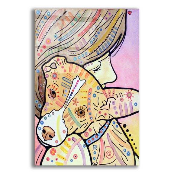 Epic Art 'Pixie' by Dean Russo, Acrylic Glass Wall Art, 12"x16"