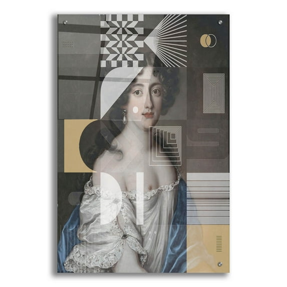 Epic Art 'Portrait Of Women' by Irena Orlov, Acrylic Glass Wall Art, 24"x36"