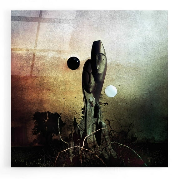 Epic Art 'Postlife' by Mario Sanchez Nevado, Acrylic Glass Wall Art, 12"x12"