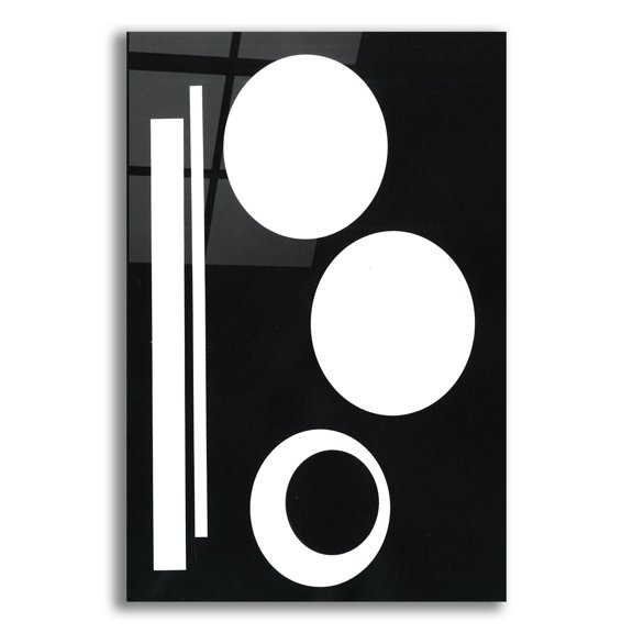 Epic Art 'Prestige IV' by Regina Moore, Acrylic Glass Wall Art, 16"x24"