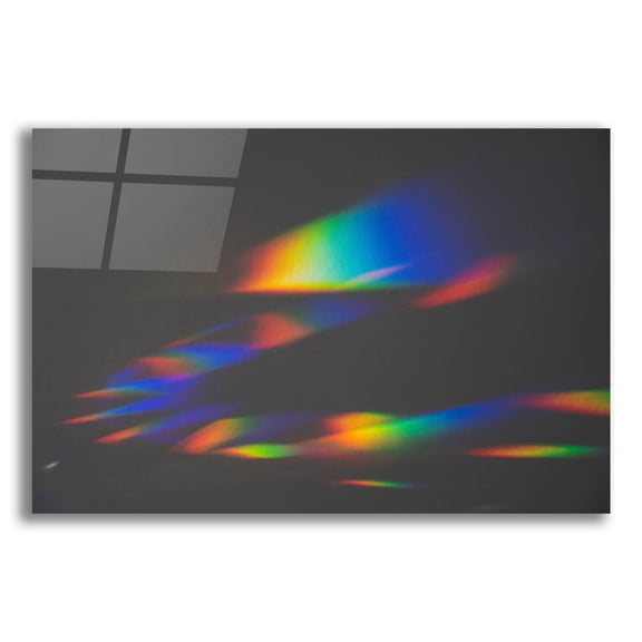 Epic Art 'Prism Rainbow 1' by Epic Portfolio, Acrylic Glass Wall Art, 24"x16"